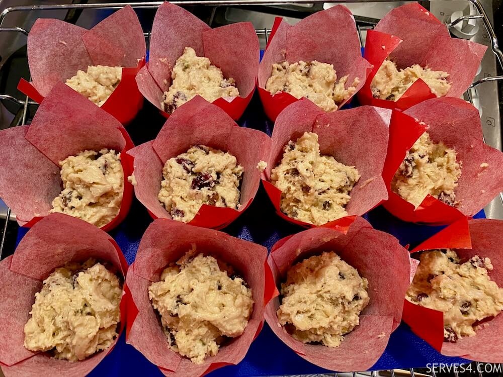 Making Christmas Muffins