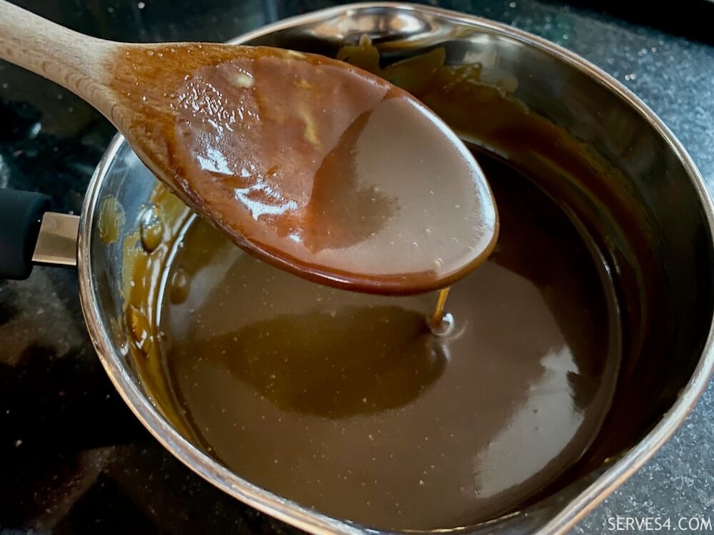 Making Sticky Toffee Pudding